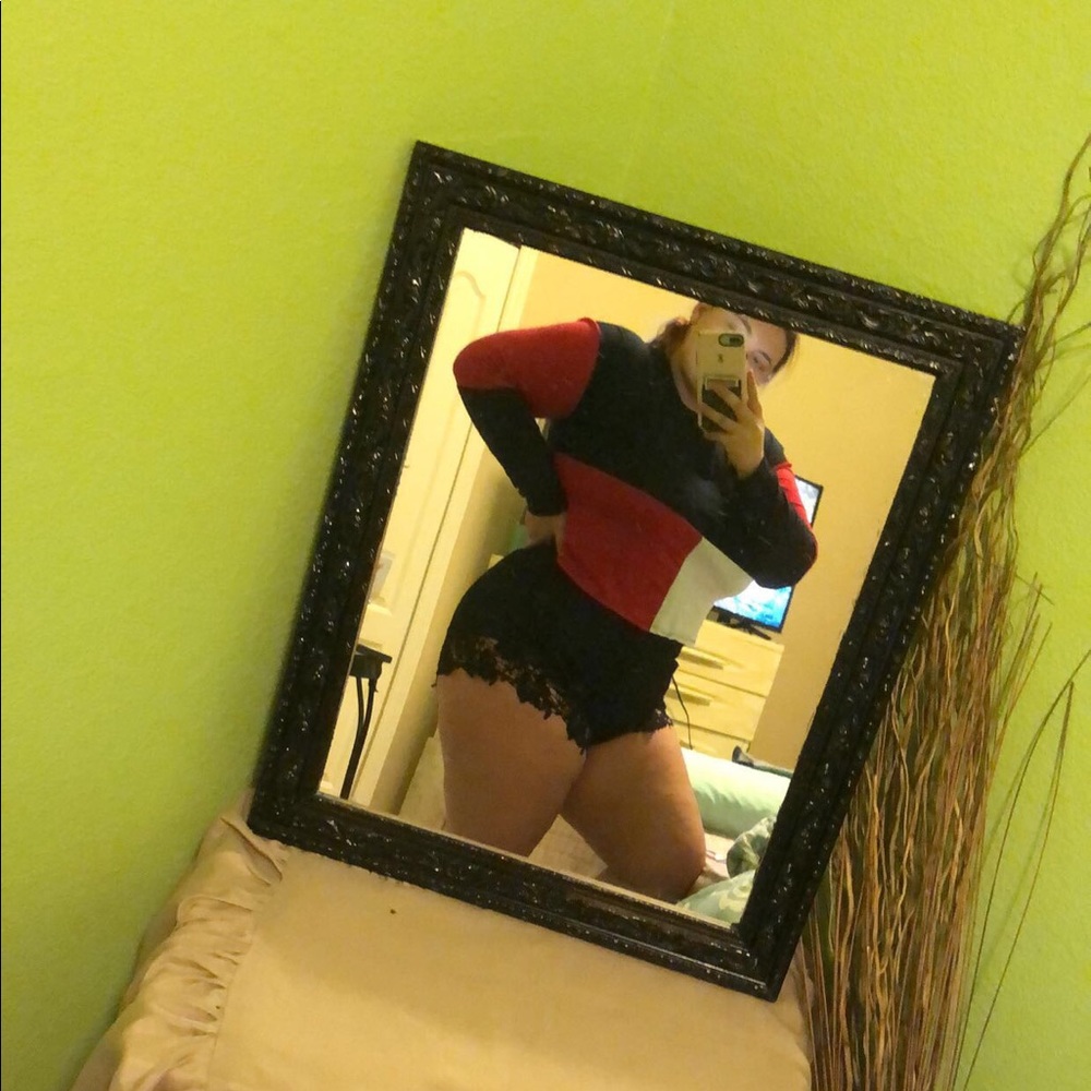 Gaze crop top long sleeve